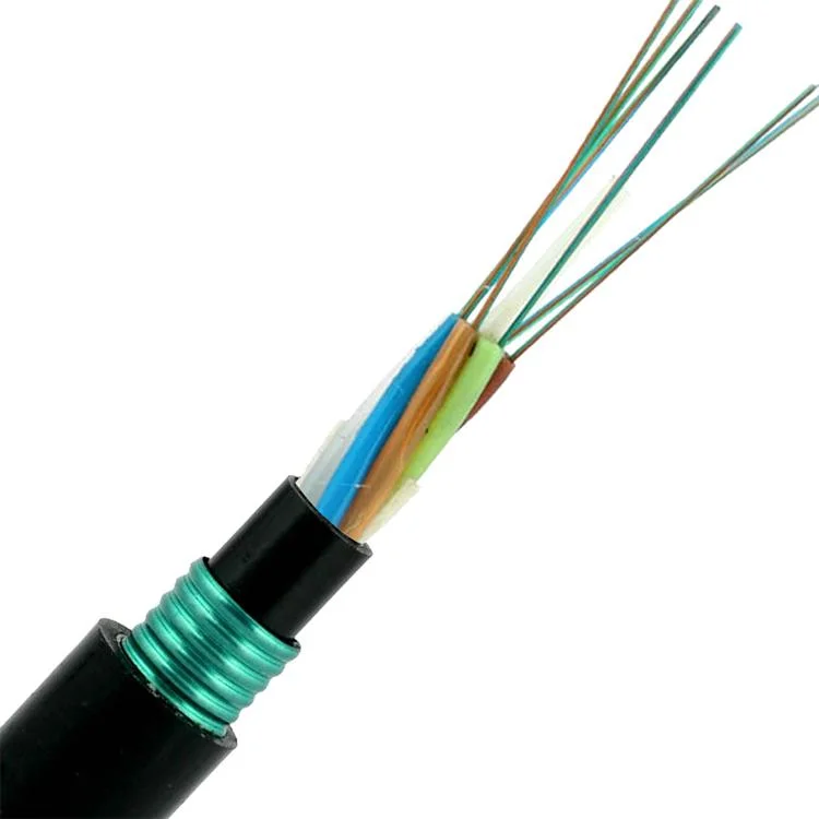 GYTS GYTA Gyfta 24 48 96 144core Cable Fiber Optic Cable Outdoor Price Per Meter Optical Fiber Cable