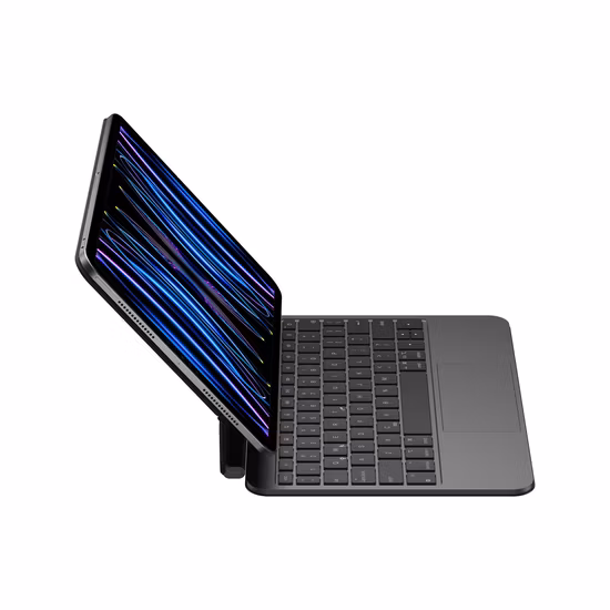 7 Zoll 10 Zoll wiederaufladbare RGB Wireless Blue Tooth Hintergrundbeleuchtung Tastatur für Telefon Tablet Laptop iPad Computer
